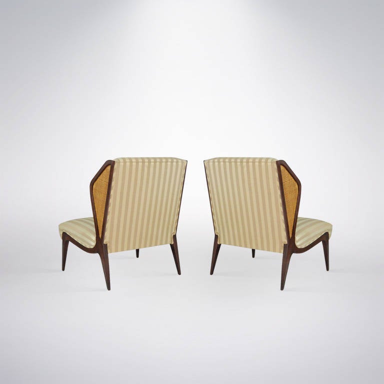 20th Century Mid-Century Italian Lounge Chairs after Paolo Buffa