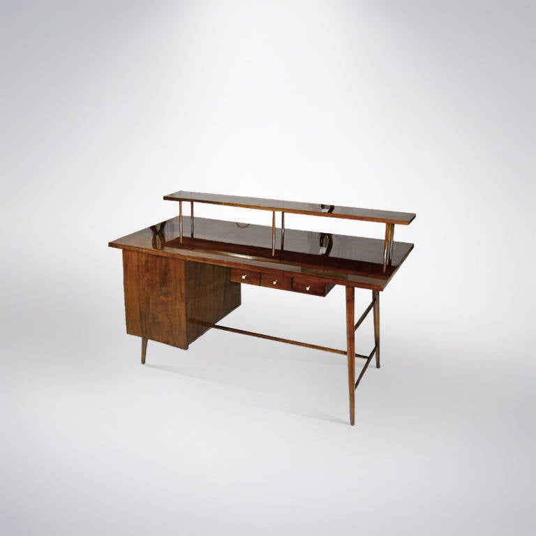 Architectural Desk by Paul McCobb In Excellent Condition In Westport, CT