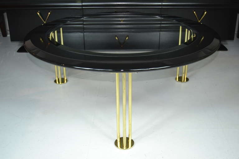 Milo Baughman for DIA Lacquered Coffee / Cocktail Table