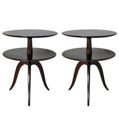 Pair of Side or End Tables by Paul Frankl