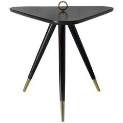 Tripod Occasional Table in the Manner of Edward Wormley