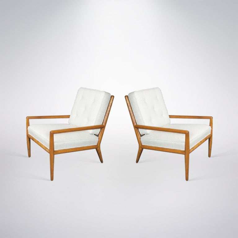 T.H. Robsjohn-Gibbings for Widdicomb Lounge Chairs 1