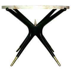Ponti Style Spear Tip Ocassional Table