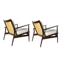 Ib Kofod-Larsen Modern # 544-15 Lounge Chairs