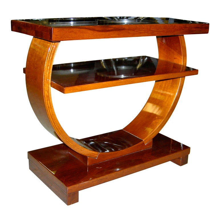 Art Deco Tiered Side/End Table by Modernage