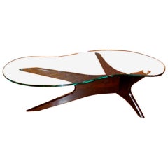 Asymmetric Coffee/Cocktail Table - Adrian Pearsall