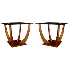 Pair of Kagan Style Sculptural End/Side Tables