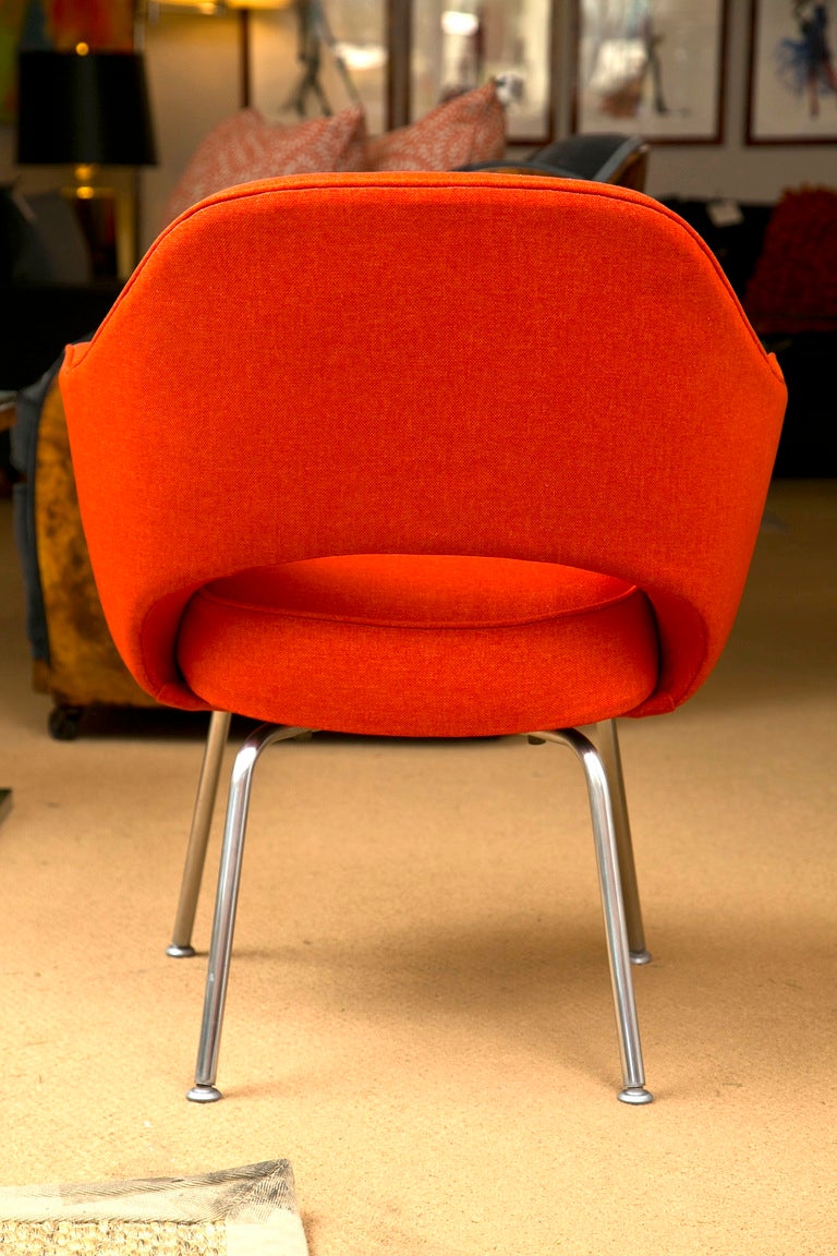 Mid-Century 1960’s Saarinen Executive Lounge Chair Pair 1