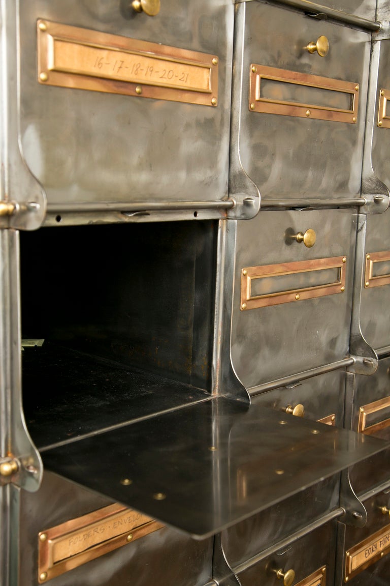French Industrial Age Postal Cabinet 1