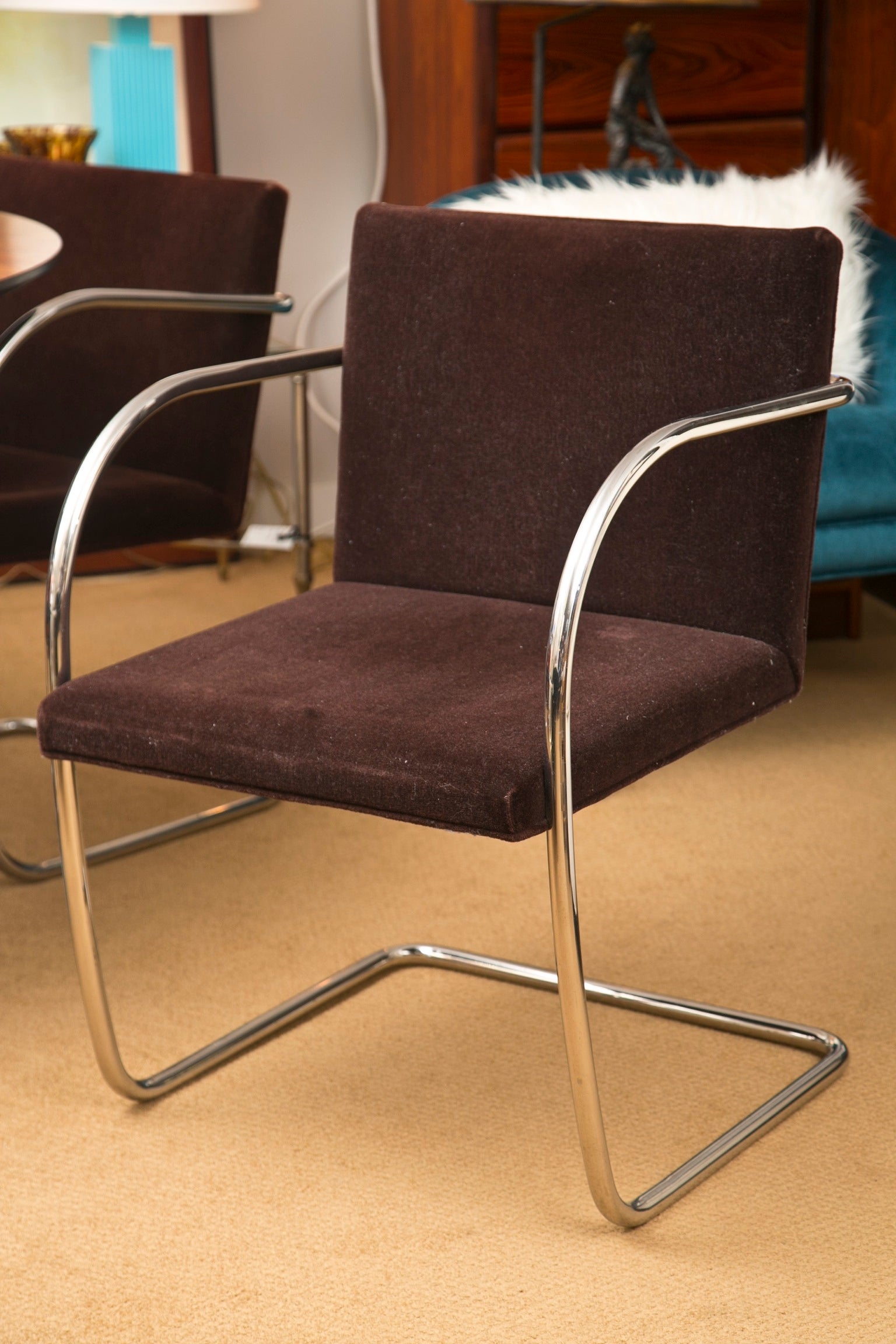 Set of Four Brno Style Chairs