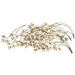 Wind Swept Branch Wall Sculpture by Jere