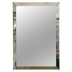 Vintage Venetian Style Foliate Pattern Wall Mirror