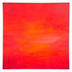 "Marsh Sunset" Oil on Canvas by Deidre Mannix