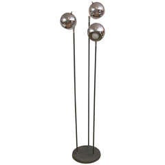 Mid-Century Modern Triple Head Floor Lamp