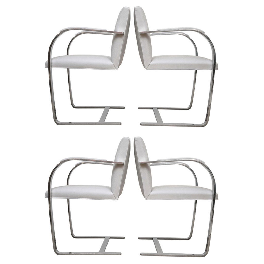 Set of 4 Vintage Ludwig Mies van der Rohe Brno Chairs