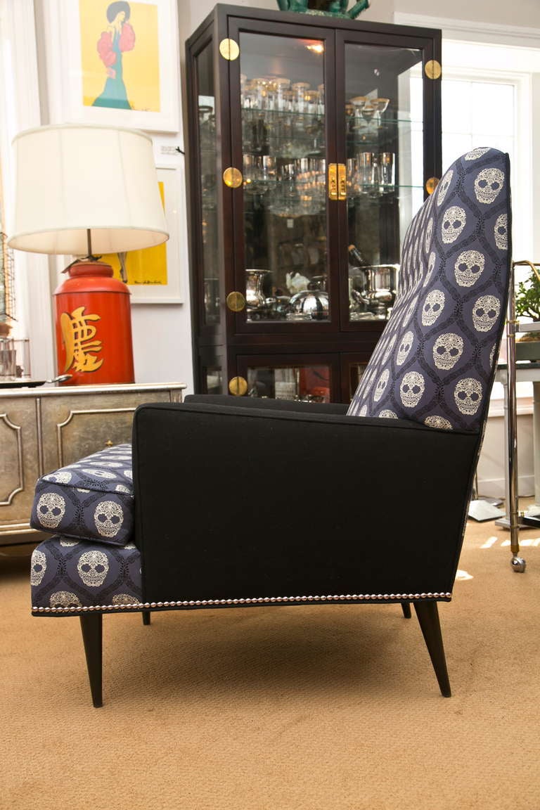 skull upholstery fabric