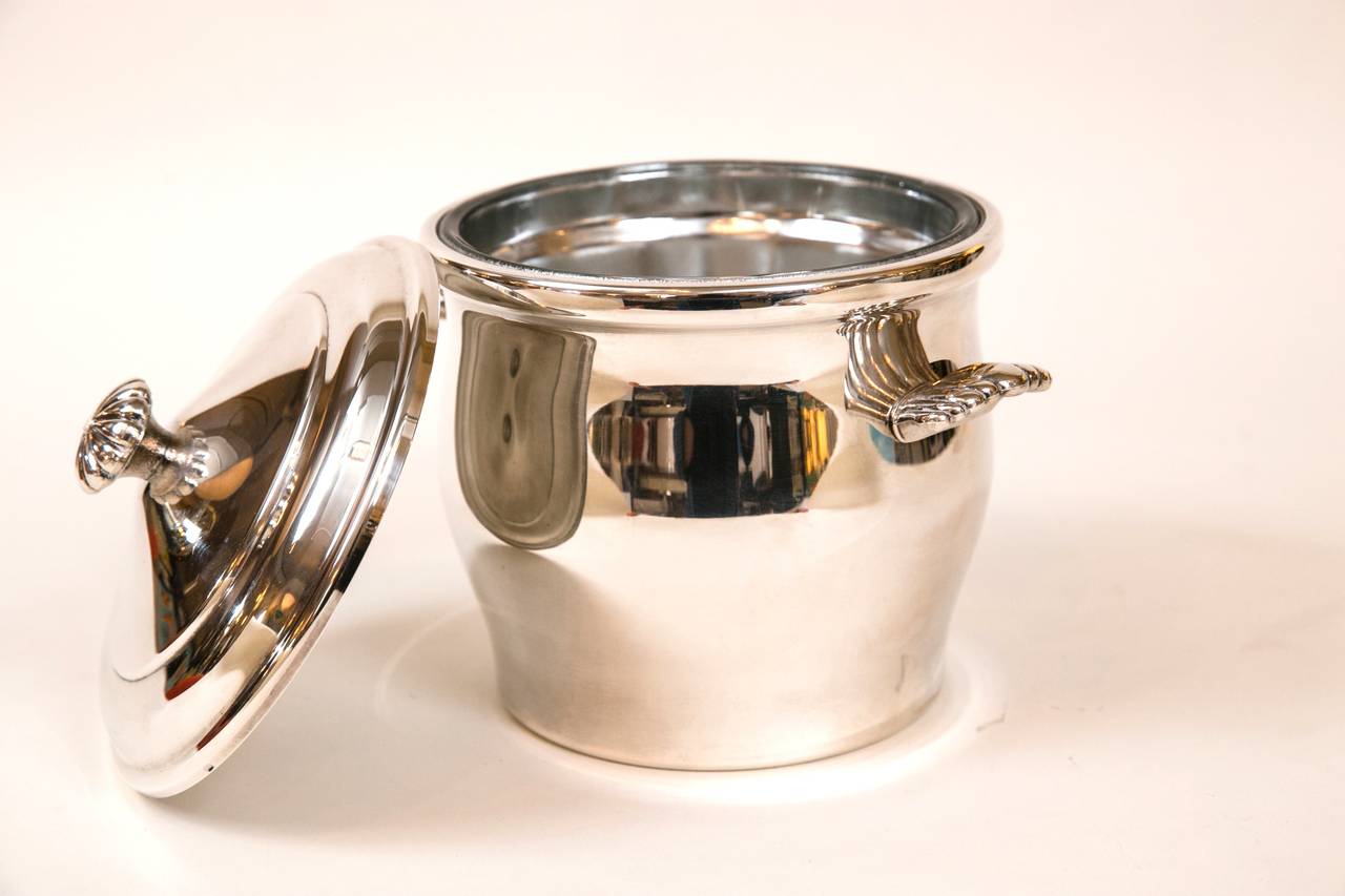 North American Silverplate Ice Bucket