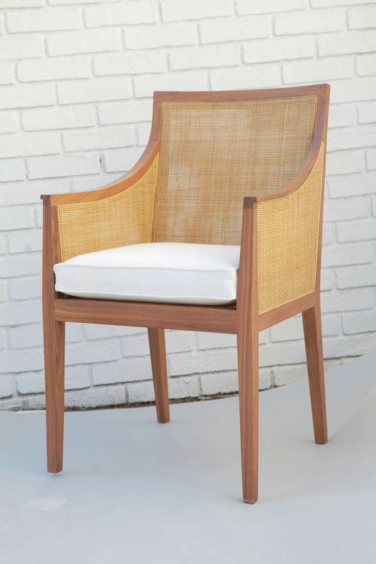 Silla de caña Flexform Vintage