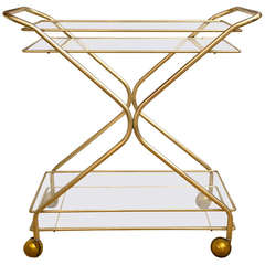 1960
s Mid-Century Bar Cart 1960
s Mid-Century Bar Cart