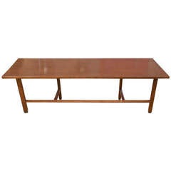 1950's Trapezoid Coffee Table by Edward Wormley