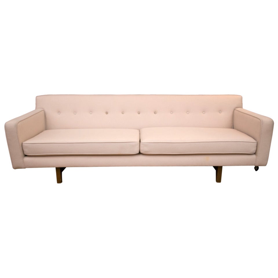 1960's Bracket Sofa by Edward Wormley for Dunbar