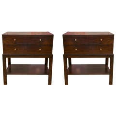 Pair of Mid-Century Drawer Stands