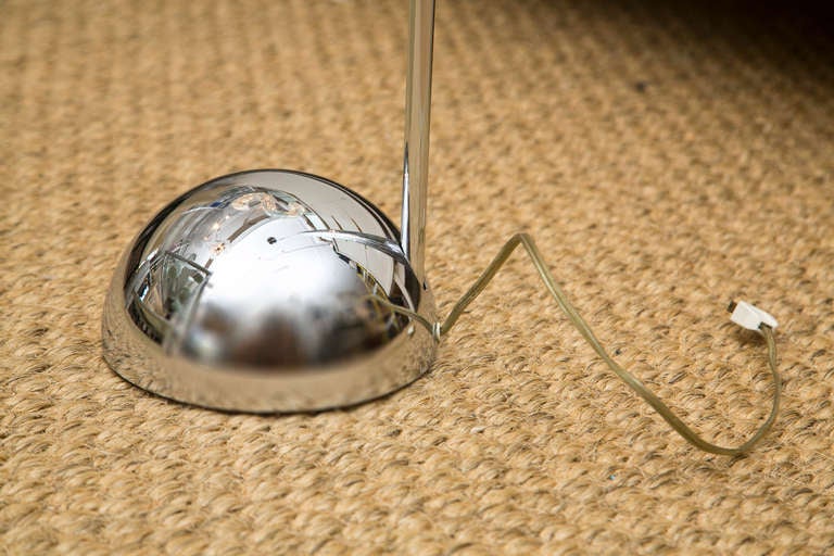 American Robert Sonneman Half-Sphere Floor Lamp For Sale