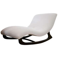 Mid-Century Adrian Pearsall Rocking Chaise