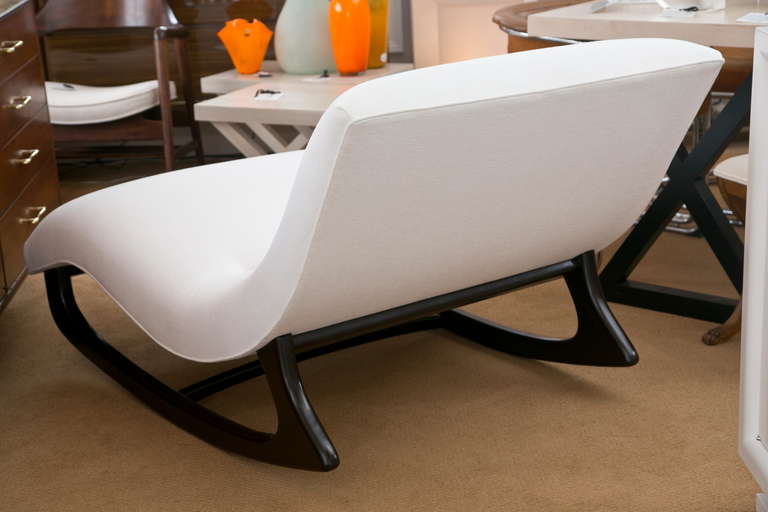 American Mid-Century Adrian Pearsall Rocking Chaise