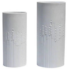 Retro Pair of Rosenthal Vases by Tapio Wirkkala