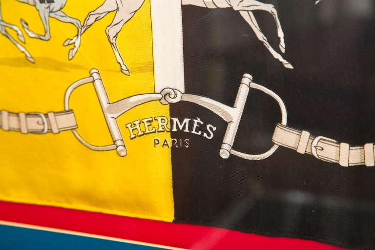 French Equestrian Design Hermes Scarf