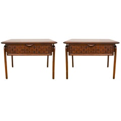 Retro 1960's Lane Table Pair