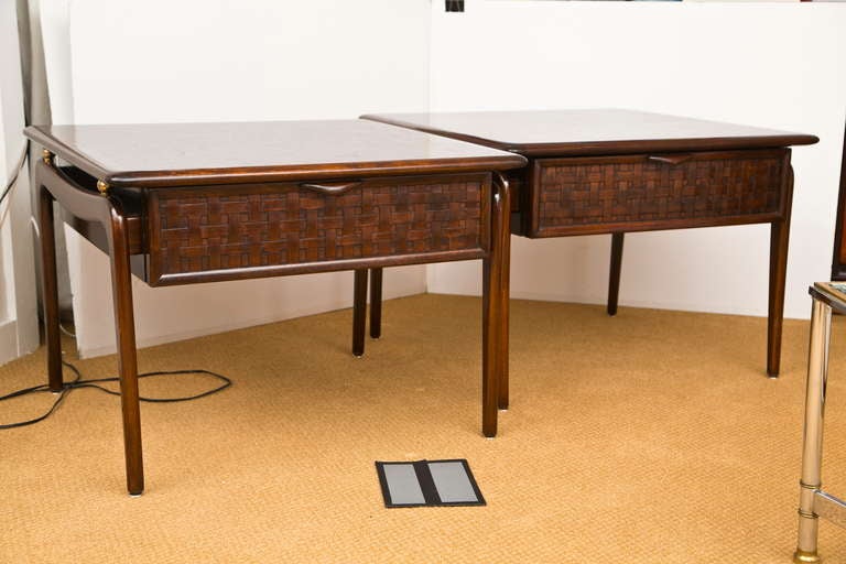 American 1960's Lane Table Pair
