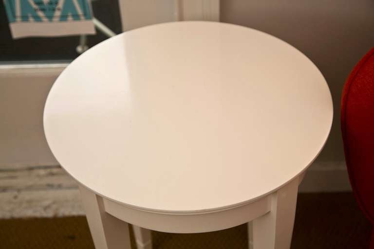 American Vintage Round-Top Occasional Table