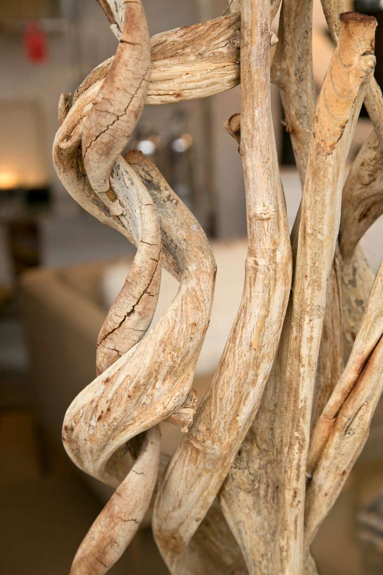 Vintage Twist Root Sculpture In Excellent Condition In Wilton, CT