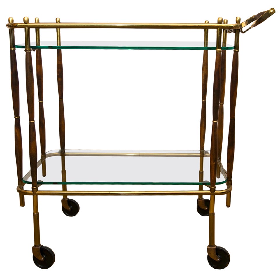 Vintage 1950's Bar Cart