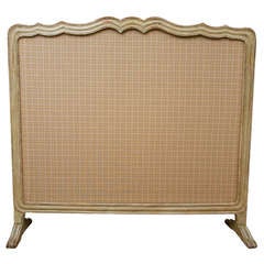 Antique French Fire Screen