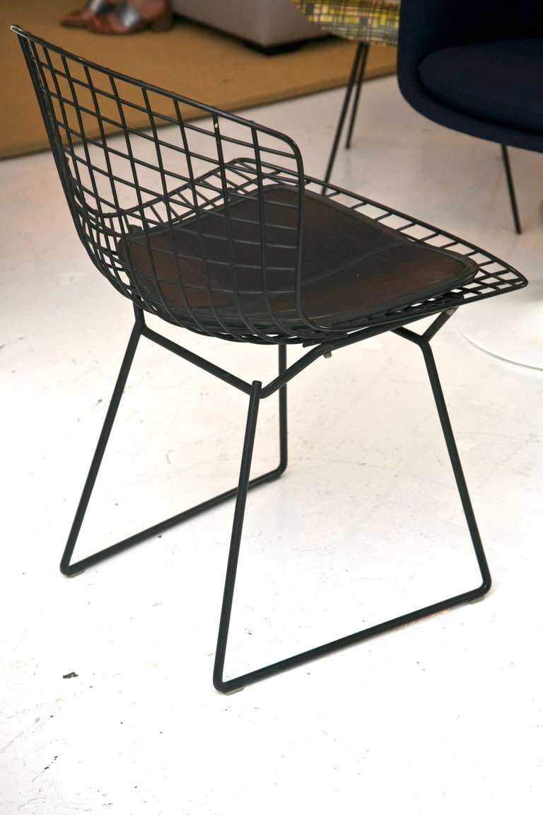 20th Century Mid-Century Set of Six Side Chairs, Manner of Bertoia