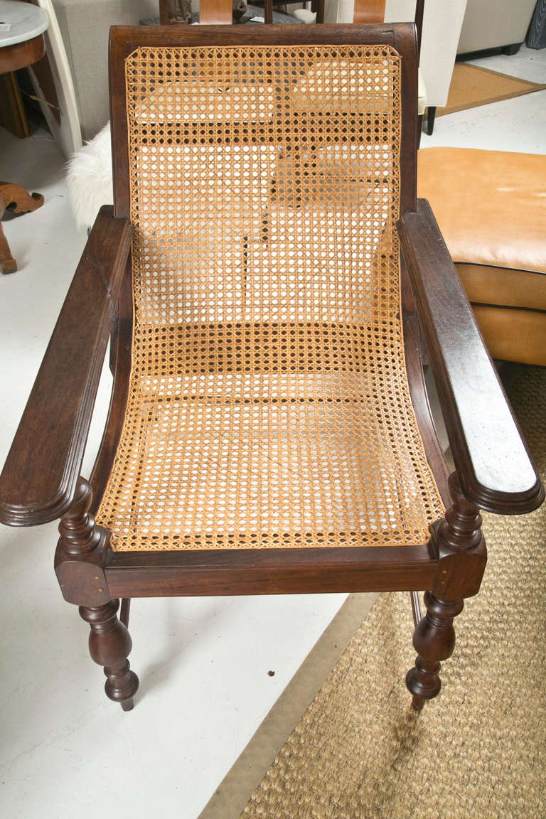 British Indian Ocean Territory 1960's British Colonial Plantation Chair