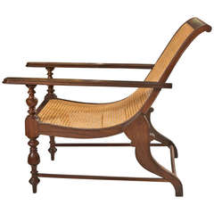 Vintage 1960's British Colonial Plantation Chair