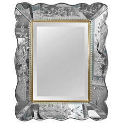 Vintage Venetian Style Mirror