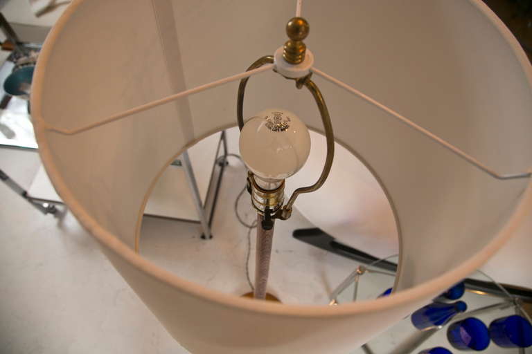 Mid-20th Century Midcentury Oak Floor Lamp from Sweden