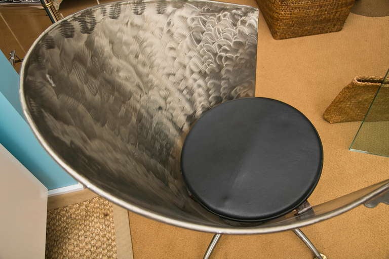 Late 20th Century Mid Century French  Cafe Club Chair Pair