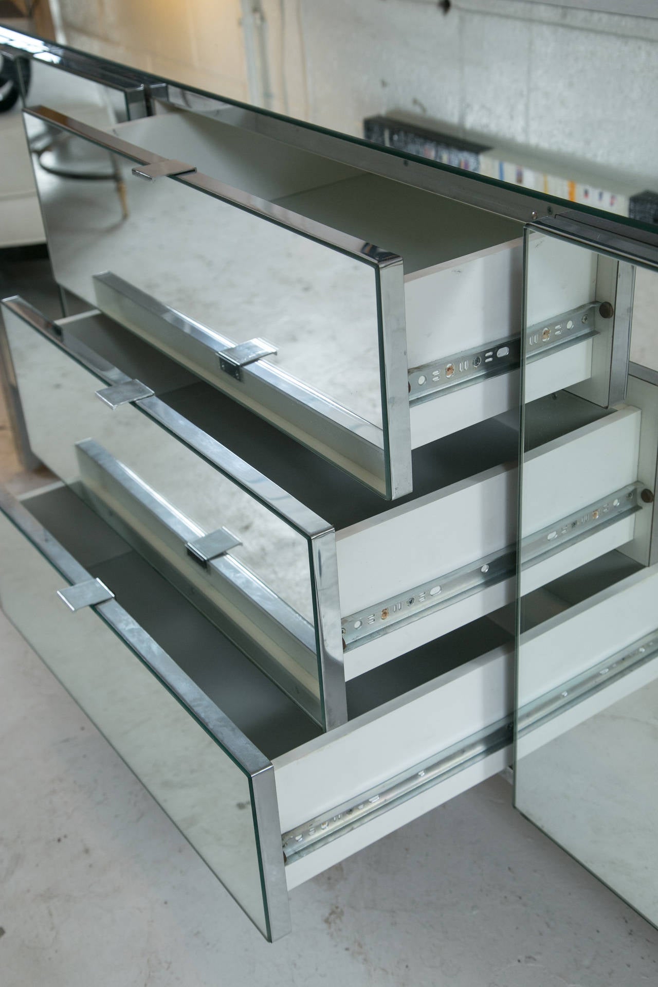 Mid-Century Mirrored Dresser by Ello Furniture 1