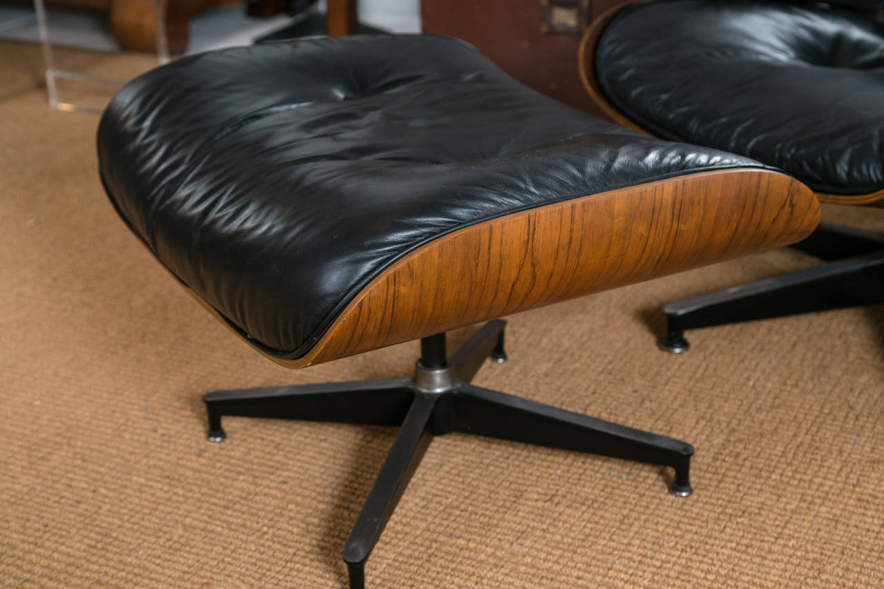 American Vintage Eames Lounge Chair and Ottoman