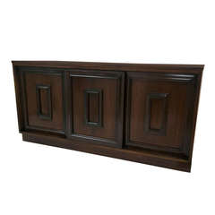 Midcentury Cabinet in Dark Chocolate Finish