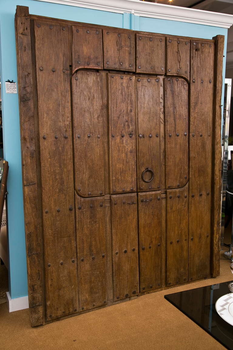 Iron Wood "Dutch" Style Door