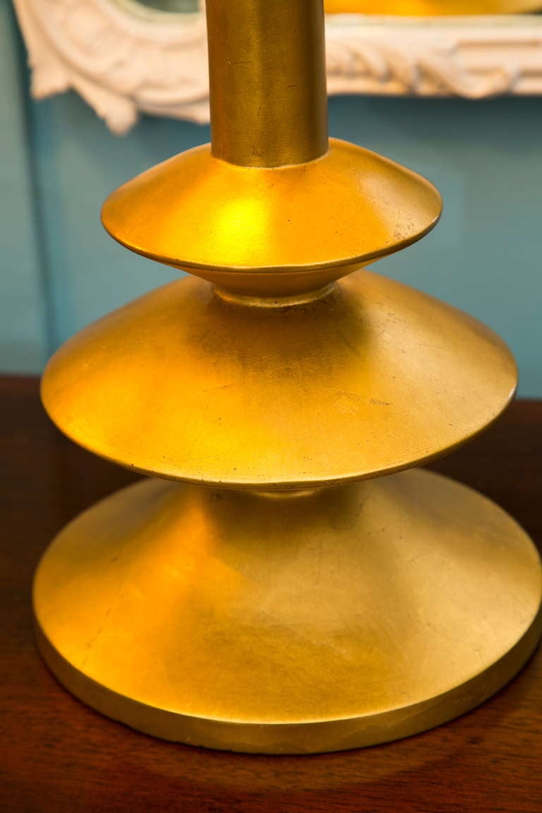 Mid-Century Modern Diego Giacometti Style Lamp Pair