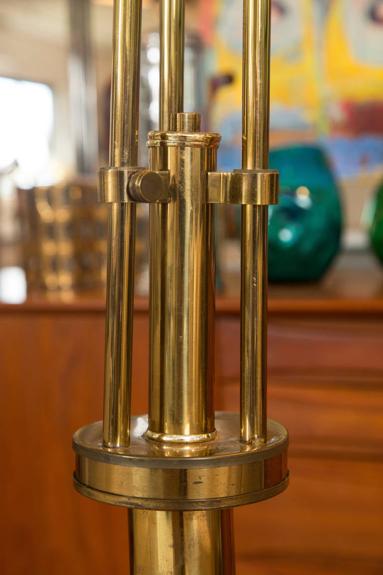 MidCentury Triple Arc Lamp at 1stDibs