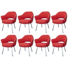 Mid-Century 1960’s Set of 8 Saarinen Executive Lounge Chairs